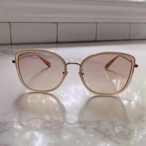 Gucci Women Sunglasses - GG0606SK - Gold & Nude